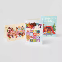 10ct Anoosha Syed Assorted Holiday Greeting Card - Wondershop™ - £12.40 GBP
