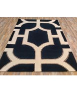 Hand-Tufted Wool Rug Area Modern 100%  Soft Carpet Handmade 8x10 Rug For... - $216.97 CAD+