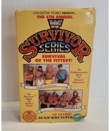 WWF Survivor Series VHS 4th Annual Survival of the Fittest 1990 Big Box ... - £39.10 GBP