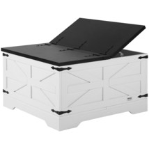VEVOR 31.5&quot; Farmhouse Coffee Table, Hinged Square Coffee Table with Larg... - $3,889.81 MXN