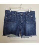 Rock &amp; Republic Stinger Cut Off Frayed Hem Denim Jean Shorts Women&#39;s Siz... - $375.43 MXN