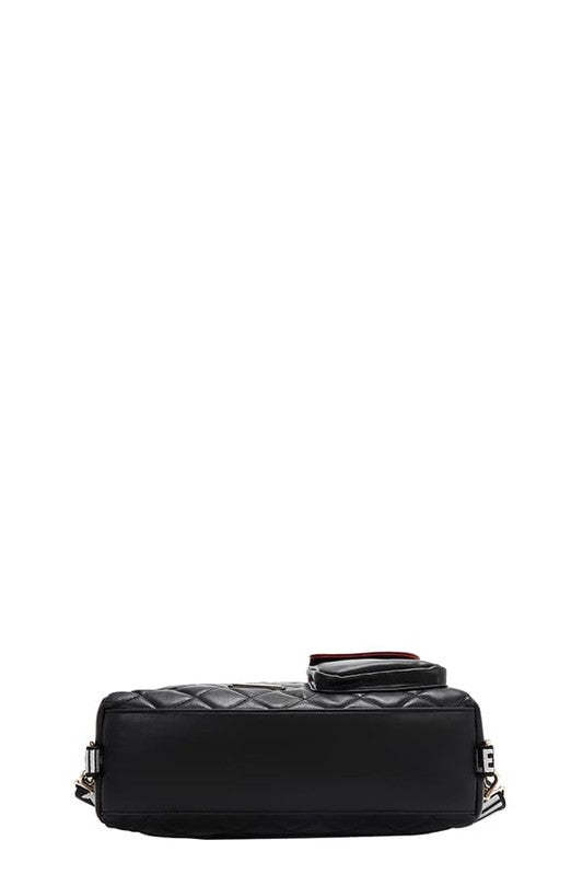 Nicole Lee USA Convertible Adjustable Strap Backpack Bag Item image 9