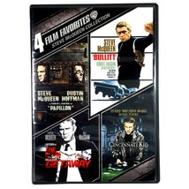 The Cincinnati Kid / Bullitt / Papillon / The Getaway (4-Disc DVD) Steve McQueen - £8.93 GBP