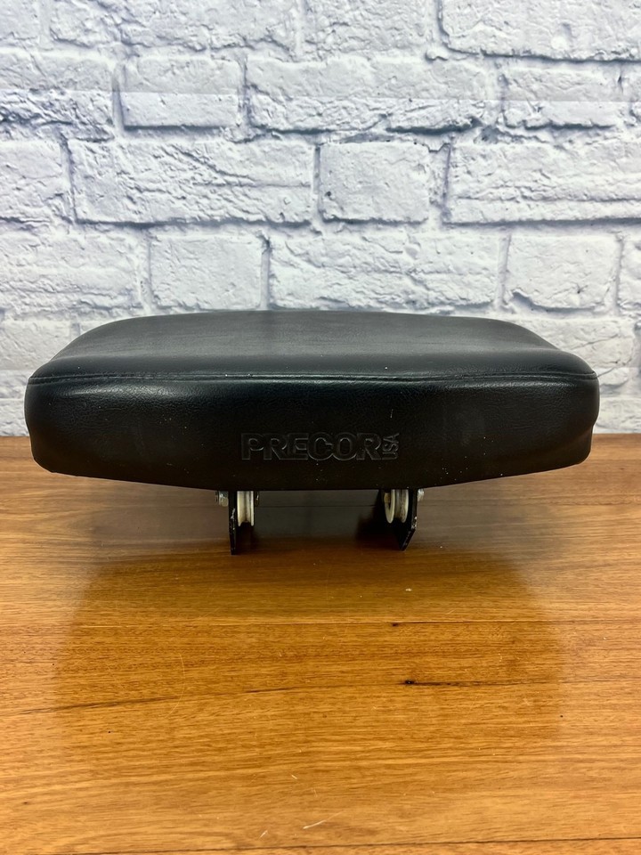 Precor 612 Rowing Machine Replacement Padded Seat (Missing 1 Roller) - $47.49