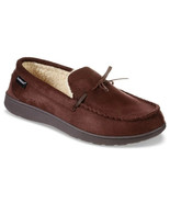 Isotoner Signature Men's Memory Foam Microsuede Nigel Moccasin Slippers XXL - $22.77