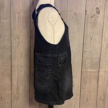 Arizona Jean Company Overall Mini Skirt, Medium, Blue, Cotton Blend, Denim - £23.59 GBP