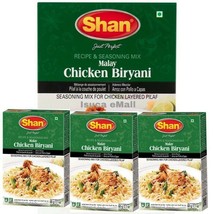 Shan Masala Malay Chicken Biryani Spice Mix Packet Of 3 X 60gm - $15.64