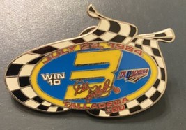 VTG Dale Earnhardt Win 10 Talladega 500 1984 Commemorative Lapel Pin - £10.24 GBP