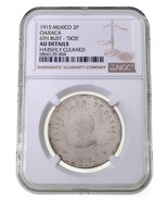 1915 Mexico 2 Pesos Oaxaca 6th Buste - &quot; Dos &quot; Classé Par NGC Comme Au D... - $572.81
