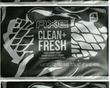 (3 Pack) AXE Clean &amp; Fresh Deodorant Soap Cedarwood Face &amp; Body Bar 3.7 oz - £21.79 GBP