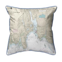 Betsy Drake North Shore Long Island to Niantic Bay, CT Nautical Map Large - $54.44