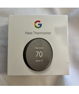 Google Nest Smart Programmable Thermostat G4CVZ Charcoal - $84.95