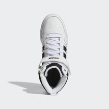 adidas Men&#39;s Postmove Mid Basketball Sneaker GZ1338 White/Black Size 9.5M - £66.56 GBP