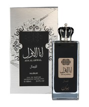 Edp Pure Imported Ana Al Awwal(Black)Nusuk 100ml Perfume Unisex 3.4 Fl.Oz Spray - £51.86 GBP