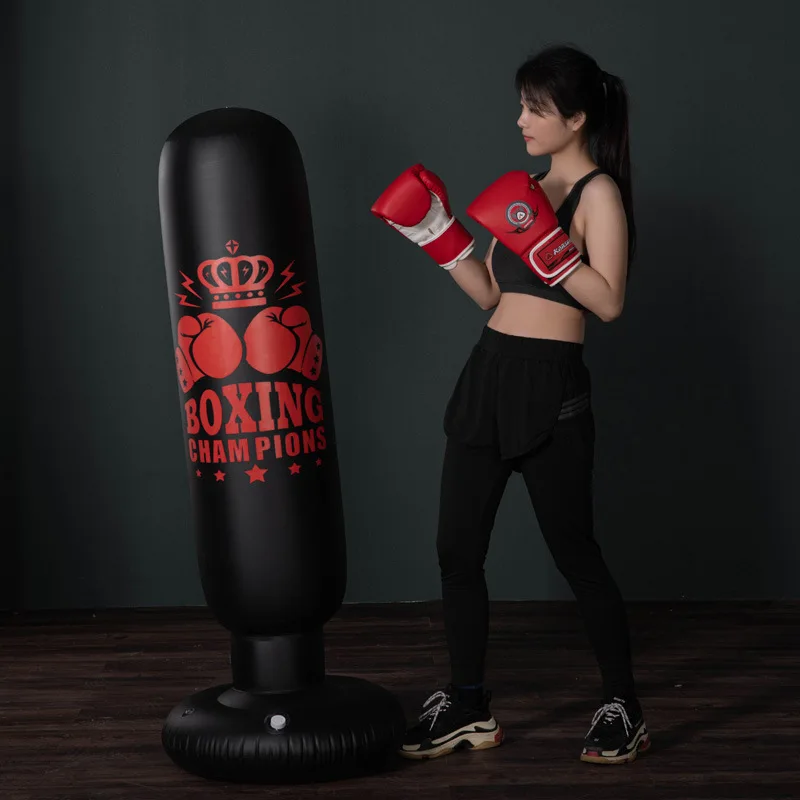 Sporting 160cm Free-Stand Tumbler Muay Thai Training Pressure Relief Bounce Back - £23.41 GBP