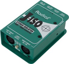 Radial Engineering J-Iso Jensen Transformer Equipped Stereo, 10Db Conver... - £337.44 GBP