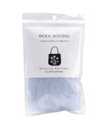 Wistyria Editions Wool Roving 12&quot; .22oz-Pale Blue. - $146.25 MXN