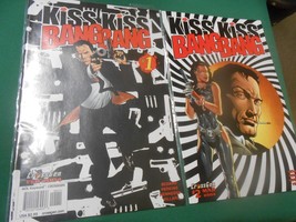 2 Great Cross Gem Comics- Kiss Kiss Bang Bang #1 And #2 Feb &amp; March 2004 - $9.49