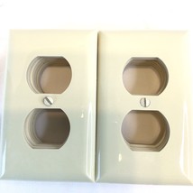 Leviton Wall Plate Covers For Electrical Outlets, 12 Almond Duplex Covers - £8.86 GBP