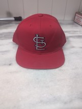 St. Louis Cardinals Red Snapback Cap, Small Size MLB Baseball Hat, Team Logo - £6.23 GBP