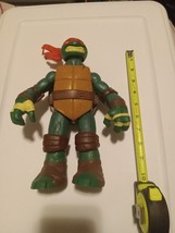 Teenage Mutant Ninja Turtles Raphael Battle Shell 10 Inch Playmates TMNT 2012 - £22.45 GBP