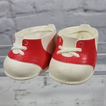 Rare 1989 Cabbage Patch Red &amp; White Saddle Shoes by Hasbro - $39.59