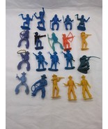 Lot Of (20) Vintage 1960s Cowboys Vs Indians Orange Yellow Blue Toy Sold... - €27,17 EUR