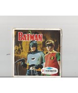 Vintage VIEWMASTER stereo foto Batman TV Show 3 Reels w/ Booklet &amp; Outer... - $41.01 CAD