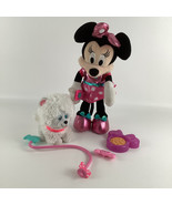 Disney Minnie Mouse Walk N Play Puppy Love Singing Talking Doll Plush Wa... - €38,65 EUR