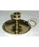 Brass Chamberstick Chime (Mini) Candle Holder! - $201.58 MXN