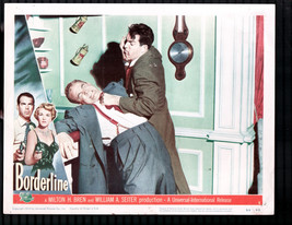 Borderline 11&quot;x14&quot; Lobby Card #5 Fred MacMurray Claire Trevor Film-Noir Crime - £32.62 GBP