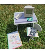 VTG Retired American Girl Mini Apple Macintosh Computer Desk Chair Tested  - $993.60 MXN