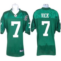 Michael Vick 7 Eagles Sewn Jersey 50th Anniv NFL Equipment On Field Men XL Sz 54 - £42.33 GBP