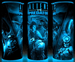 Glow in the Dark Aliens 80s  and Predator Movie Ripley Xenomorph Cup Mug... - £17.86 GBP