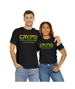 Crypto Millionaire Graphic Black, Gold & Green T-Shirt Soft Cotton Sizes S-XL - $24.99