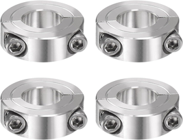 4Pcs Shaft Collar for 5/8&quot; Rod 1-5/16&quot; OD 7/16&quot; Width 304 Stainless - $64.94 CAD