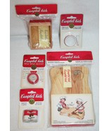 Vintage 1995 CAMPBELL Soup KIDS Fibre Craft Bowl Spoon Crate Cans Music ... - £19.37 GBP