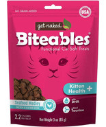 Get Naked Kitten Health Biteables: Seafood Medley Soft Treats for Cognit... - £7.07 GBP