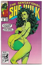 The Sensational She-Hulk #34 (1991) *Marvel Comics / Demi Moore Homage Cover* - £59.95 GBP