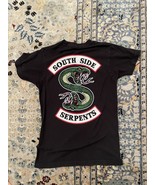 Riverdale South Side Serpents T-Shirt - Women’s Size Medium XS - Black - £7.47 GBP