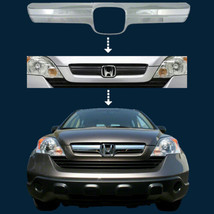 2007-2010 HONDA CR-V LX / CRV LX MODEL # GI/69 CHROME GRILLE INSERT / OVERLAY - £15.79 GBP