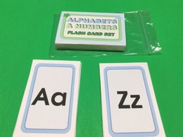 Letters &amp; Numbers - Learning Flash Cards For Kids - Educational# - £5.54 GBP