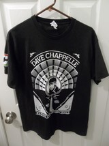 Dave Chappelle Radio City Music Hall NYC 2014 Delta Pro Weight Black L T-Shirt - $8.25