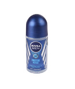 4 x Nivea Men Fresh Active Deodorant Roll On 48hrs 50 ml / 1.7 fl oz - £27.46 GBP