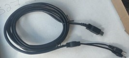 12V Powered USB to Y Cable DC and USB-B  3m,  For POS Printer # 01750249768 CLP - £19.68 GBP