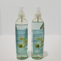 Bath &amp; Body Works Pleasures Moonlight Splash 98% FULL Lot of TWO Retired... - $24.36