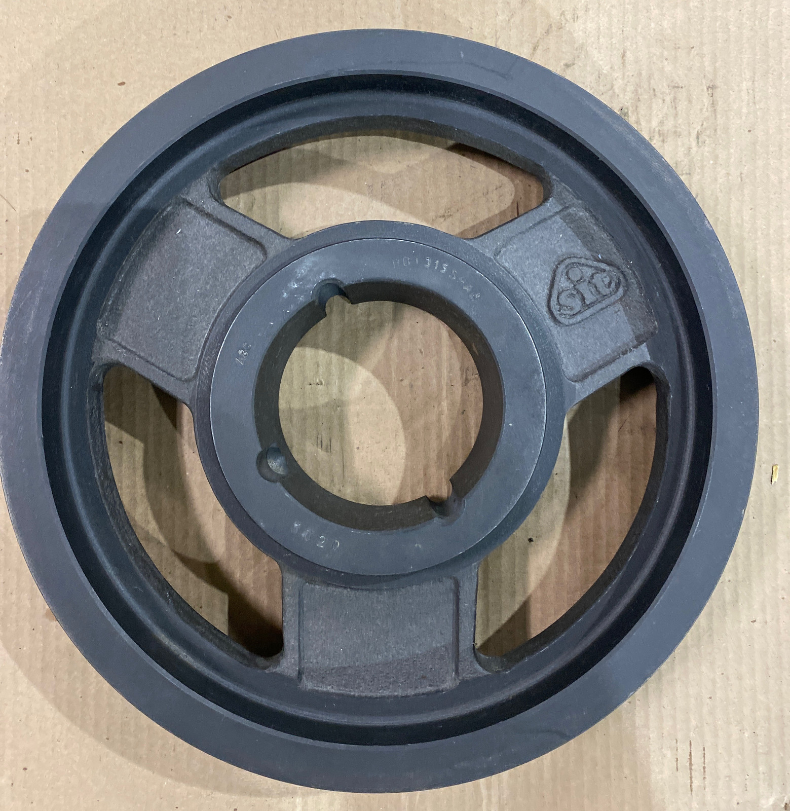 Sit PBT315SPA4 4Groove VBelt Sheave, for 3020 Taper Lock Pulleys