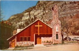 St Daniels Catholic Church built in 1955 Ouray Colorado Postcard - £5.38 GBP