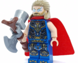 Lego Marvel Superheroes Minifigure Thor Love and Thunder Blue Suit 76207 - $11.54