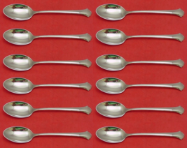 Chippendale by Towle Sterling Silver Teaspoon Set 12 pieces 6 1/8" - £373.67 GBP